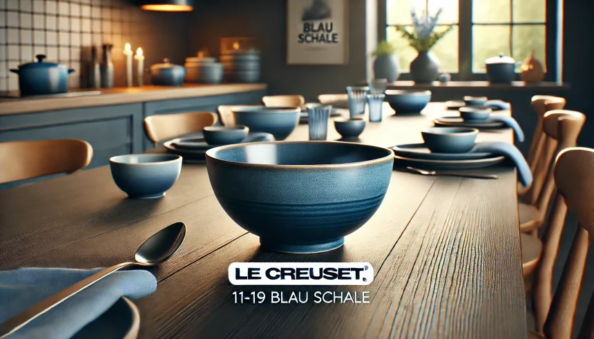 Le Creuset 11-19 Blau Schale