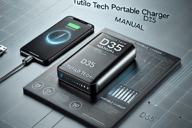 Tutilo Tech Portable Charger D35 Manual