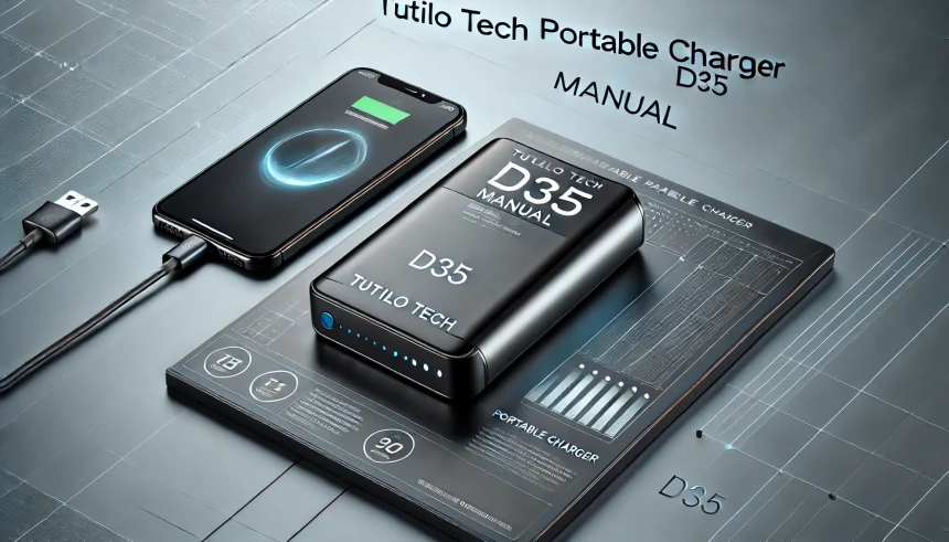 Tutilo Tech Portable Charger D35 Manual