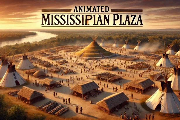 Animated Mississippian Plaza