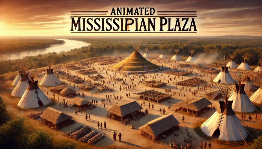 Animated Mississippian Plaza